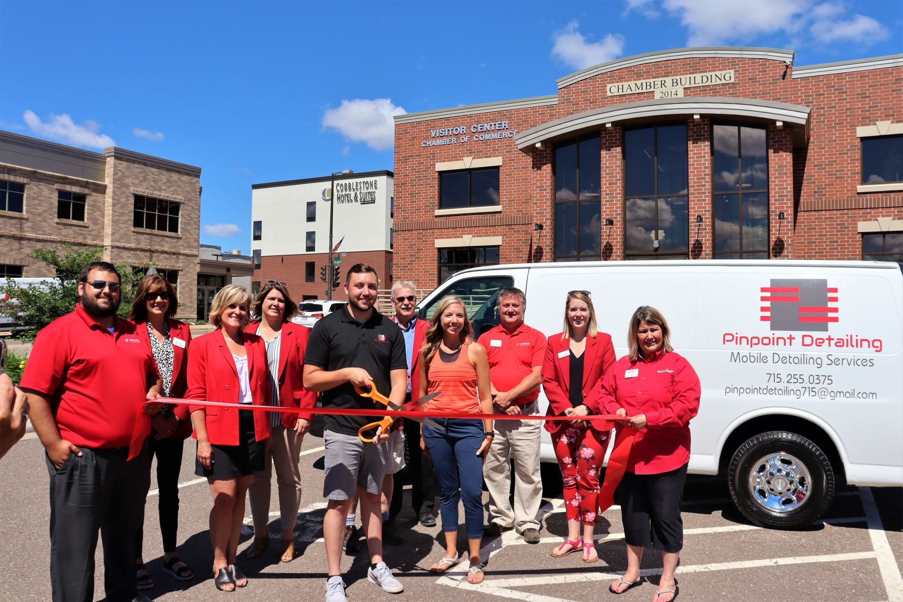 Pinpoint Detailing Ribbon Cutting Ceremony